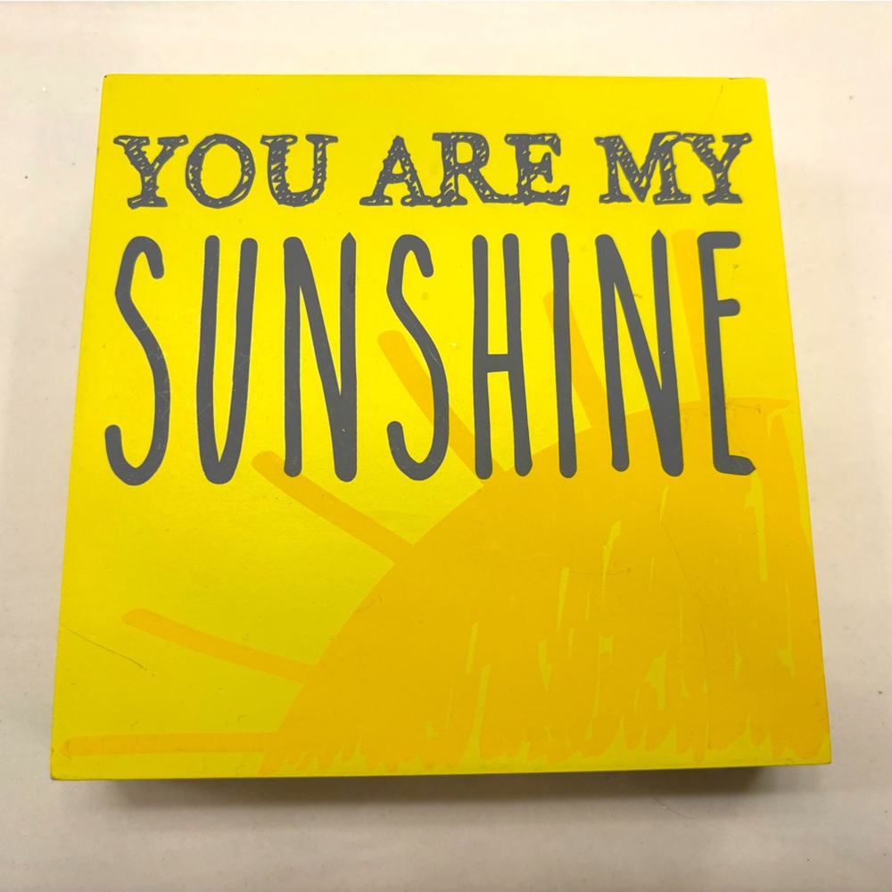 Kohl's Bright Yellow Decorative caption
